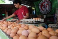 Pasar Telur di Depok