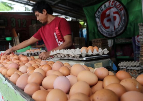Pasar Telur di Depok