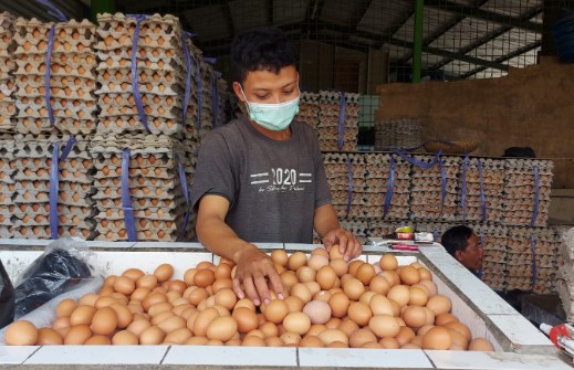 Pasar Telur di Sukabumi