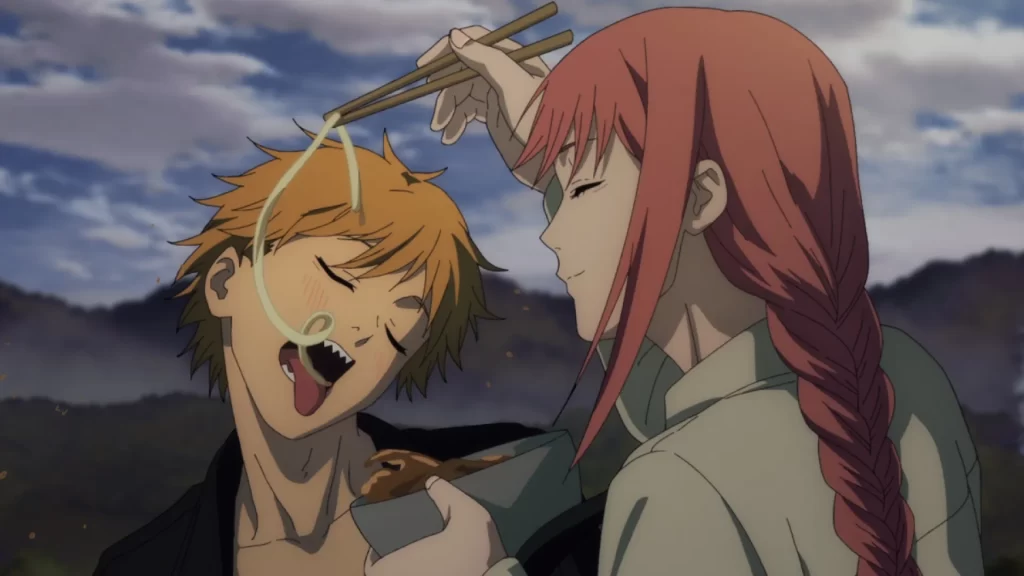 Denji and Makima Chainsaw man