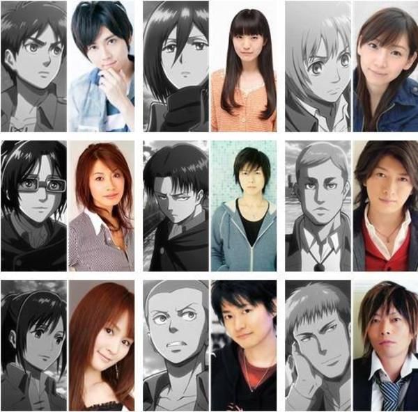 attack on titan cast