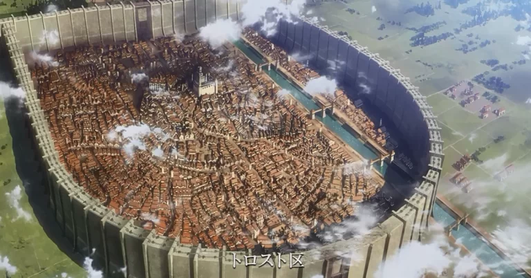 attack on titan walls